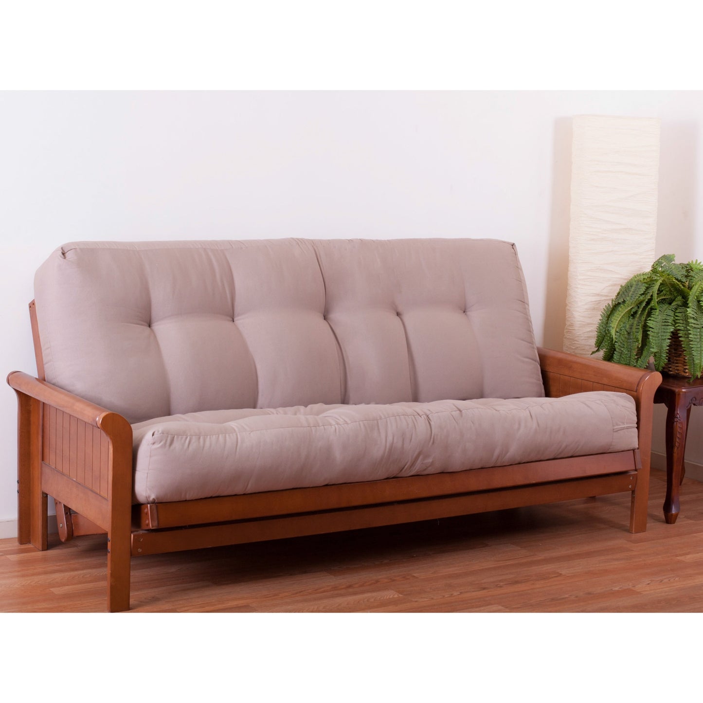 Matelas futon en toile twill de 25 cm d'épaisseur (simple, double ou queen size)