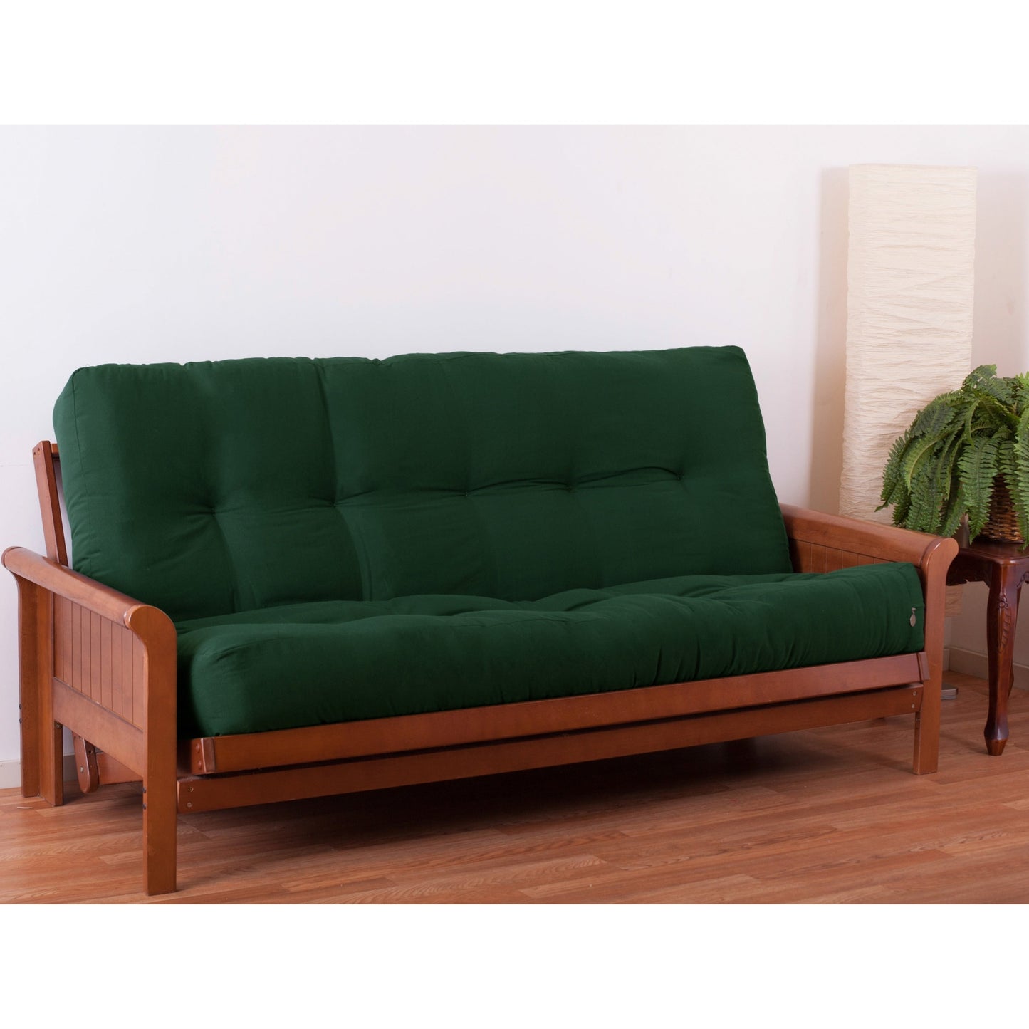 Matelas futon en toile twill de 25 cm d'épaisseur (simple, double ou queen size)