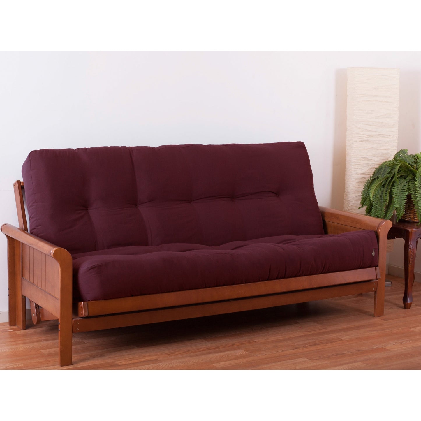 Matelas futon en toile twill de 25 cm d'épaisseur (simple, double ou queen size)