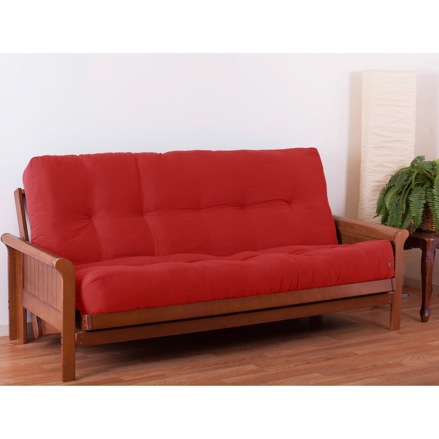 Matelas futon en toile twill de 25 cm d'épaisseur (simple, double ou queen size)