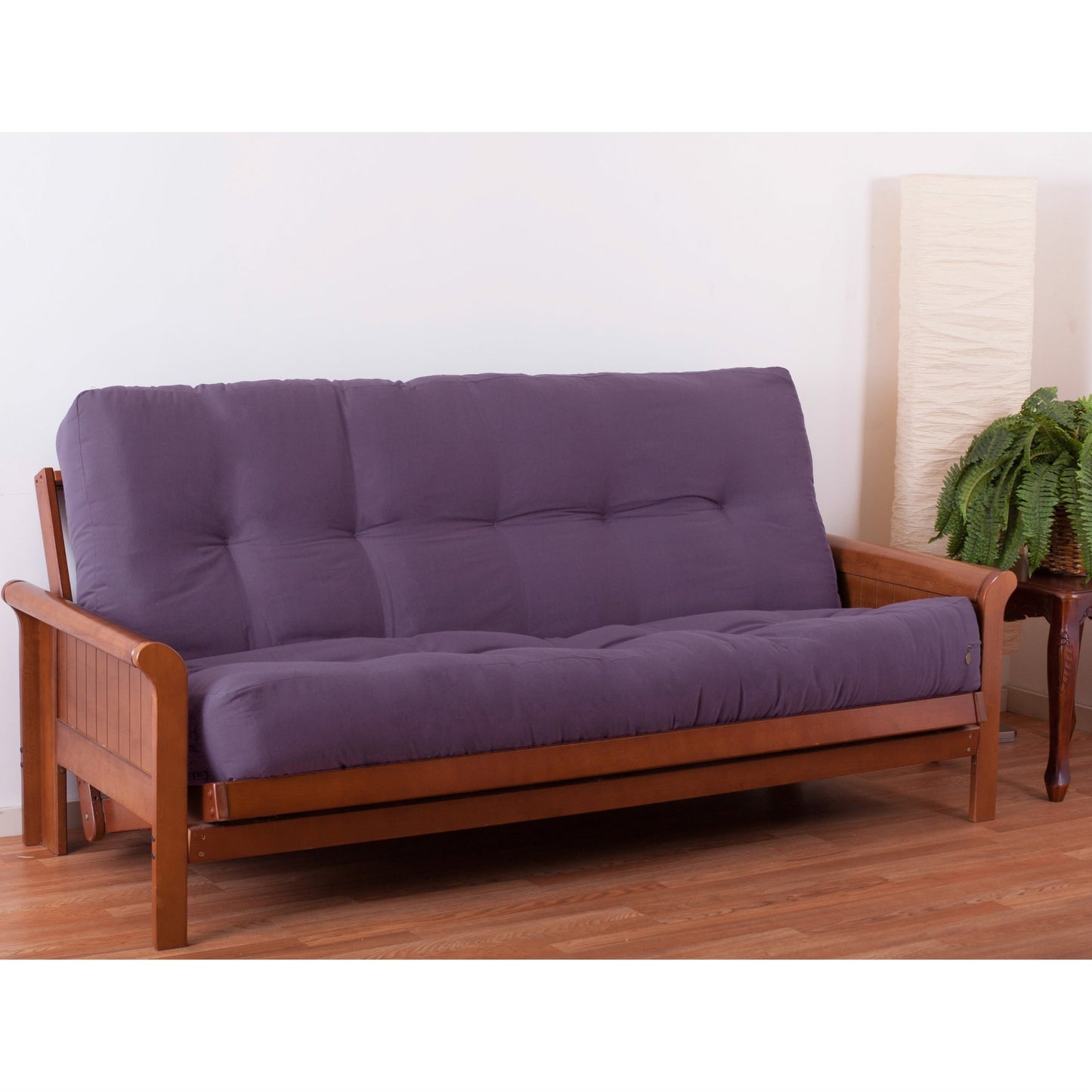 Matelas futon en toile twill de 25 cm d'épaisseur (simple, double ou queen size)
