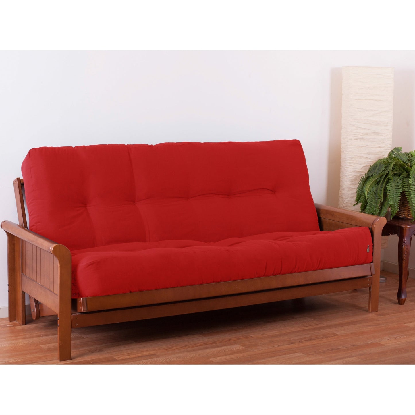 Matelas futon en toile twill de 25 cm d'épaisseur (simple, double ou queen size)