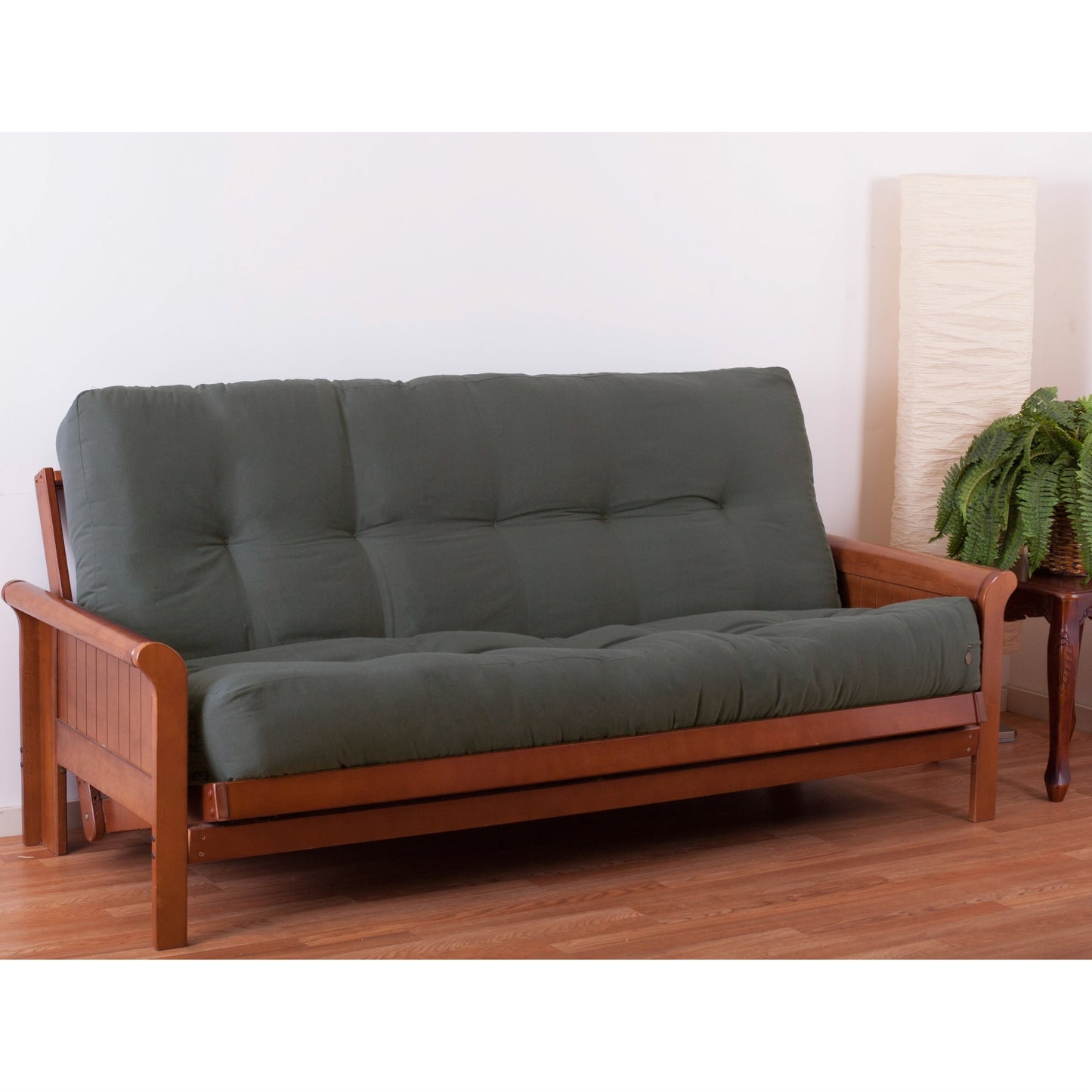 Matelas futon en toile twill de 25 cm d'épaisseur (simple, double ou queen size)