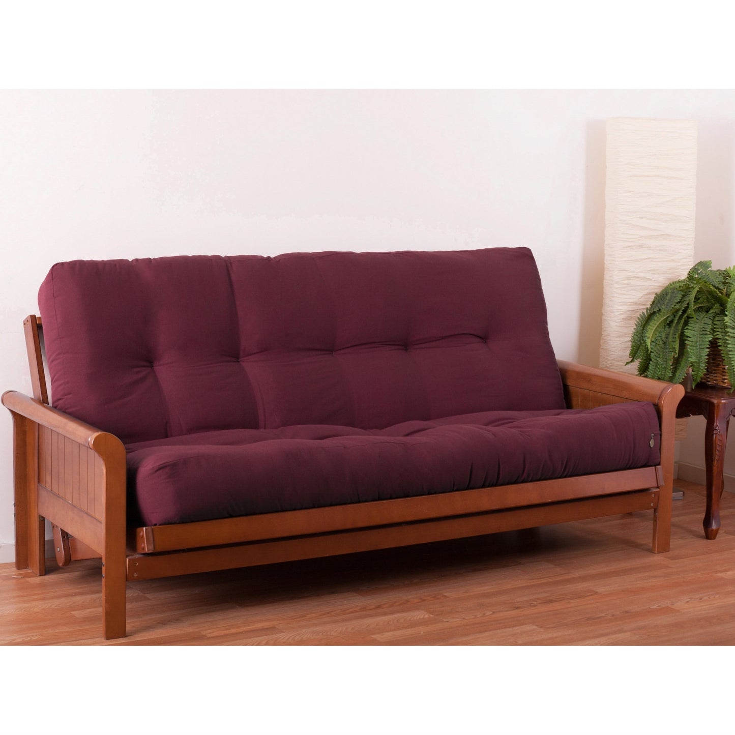 Matelas futon en toile twill de 25 cm d'épaisseur (simple, double ou queen size)