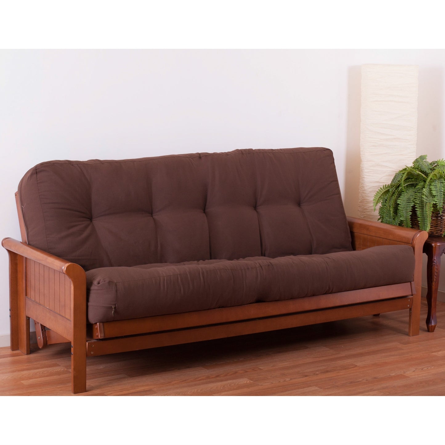 Matelas futon en toile twill de 25 cm d'épaisseur (simple, double ou queen size)