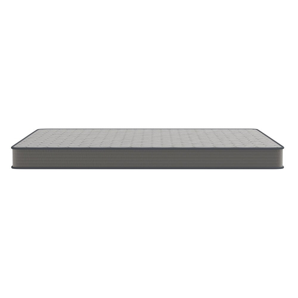 Matelas hybride à ressorts à revêtement semi-rigide de densité moyenne