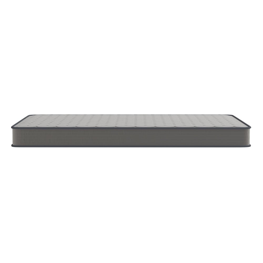 Matelas hybride à ressorts à revêtement semi-rigide de densité moyenne