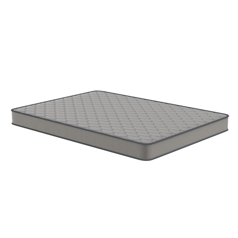 Matelas hybride à ressorts à revêtement semi-rigide de densité moyenne