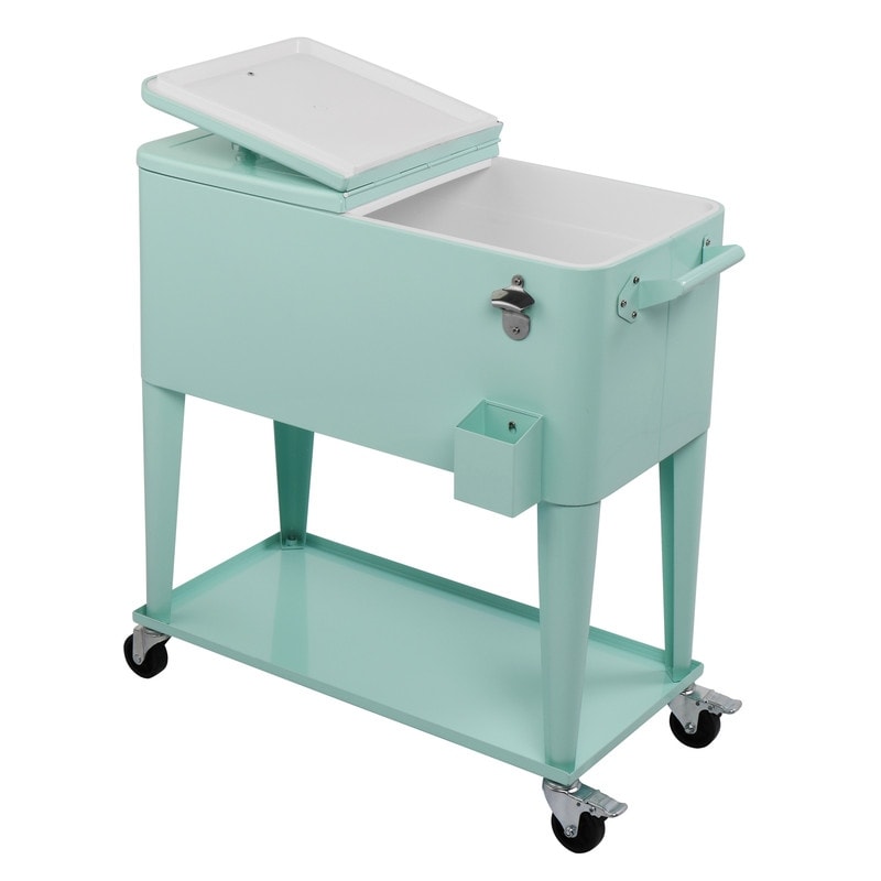 Réfrigérateur à spray en acier de 80QT avec étagère