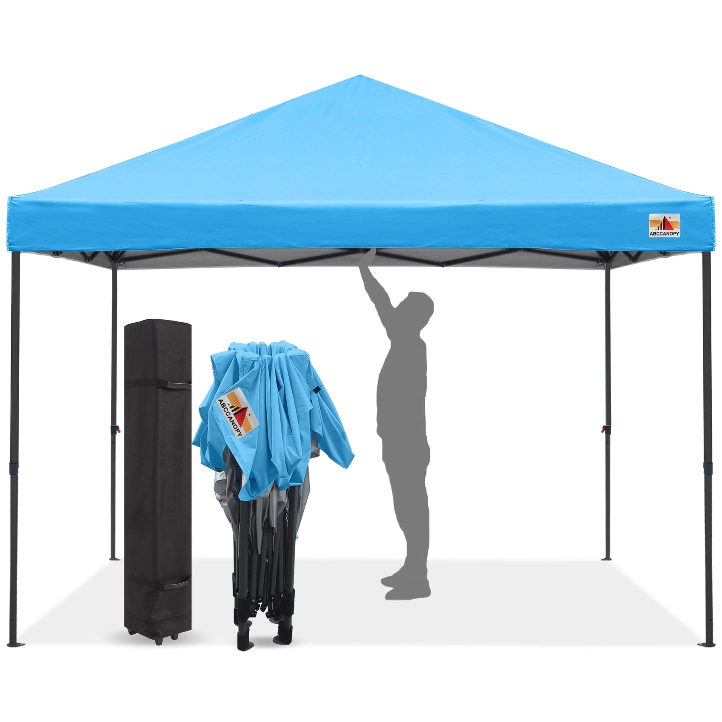 ABCCANOPY Tente de parasol pliable et facile à monter, durable, pour extérieur.