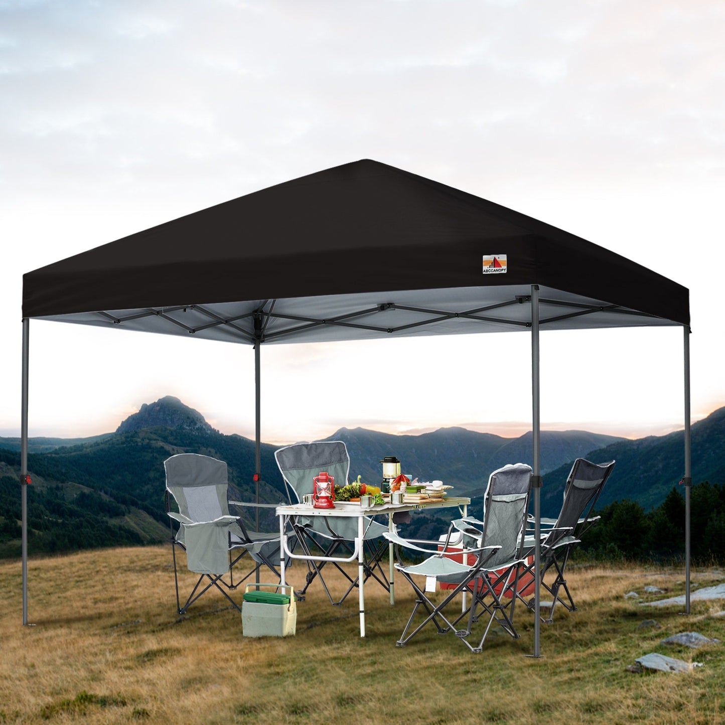 ABCCANOPY Tente de parasol pliable et facile à monter, durable, pour extérieur.