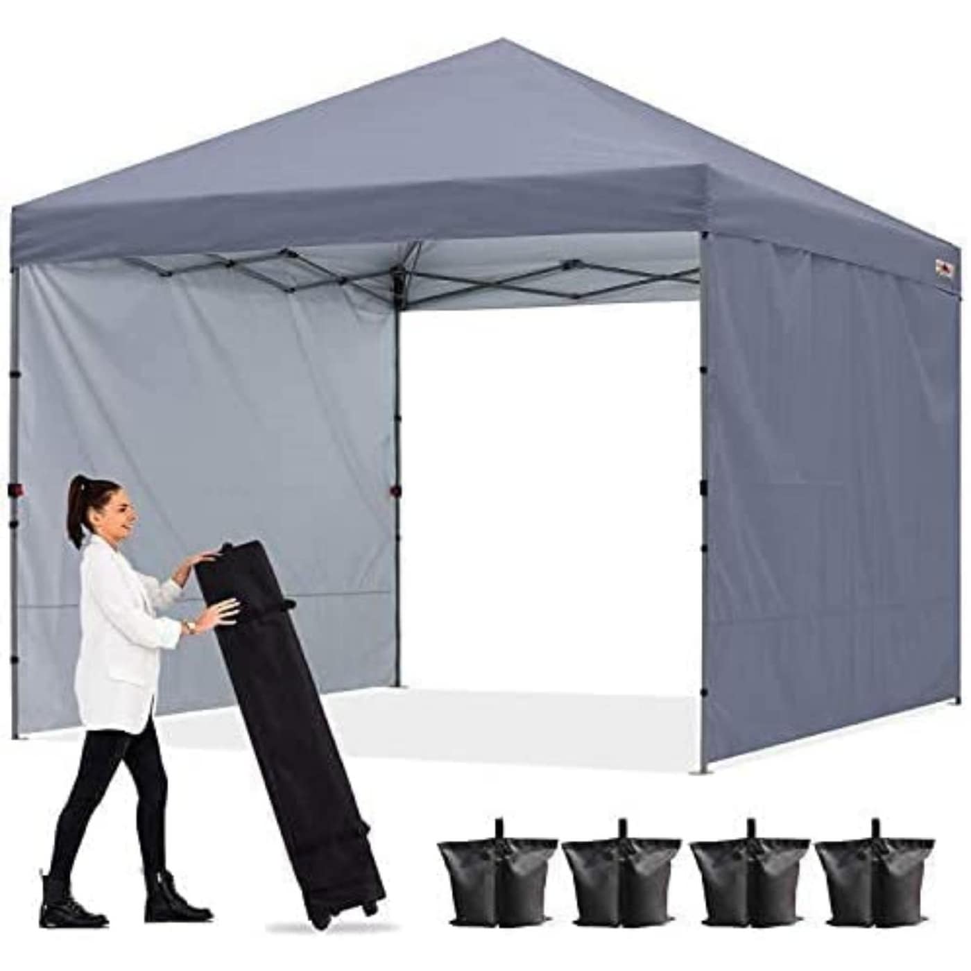 ABCCANOPY Tente de parasol pliable et facile à monter, durable, pour extérieur.