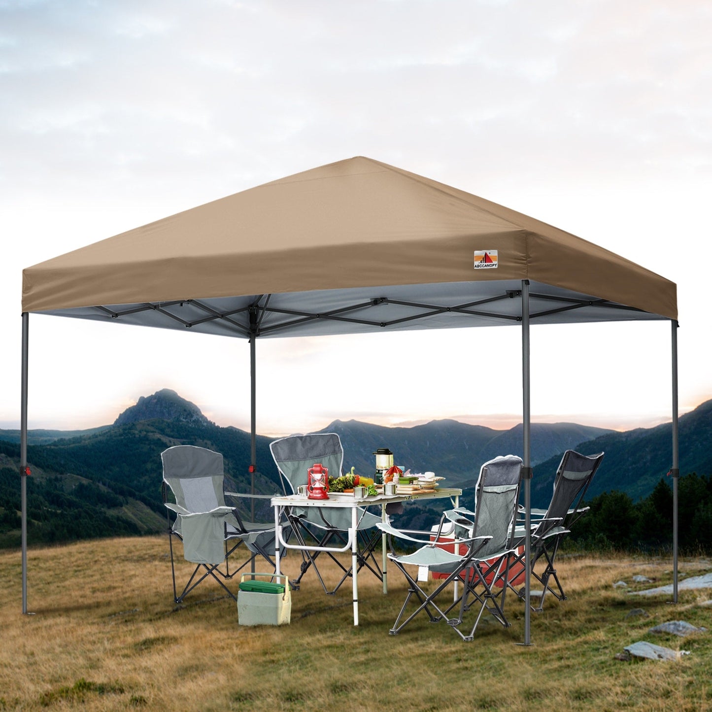 ABCCANOPY Tente de parasol pliable et facile à monter, durable, pour extérieur.