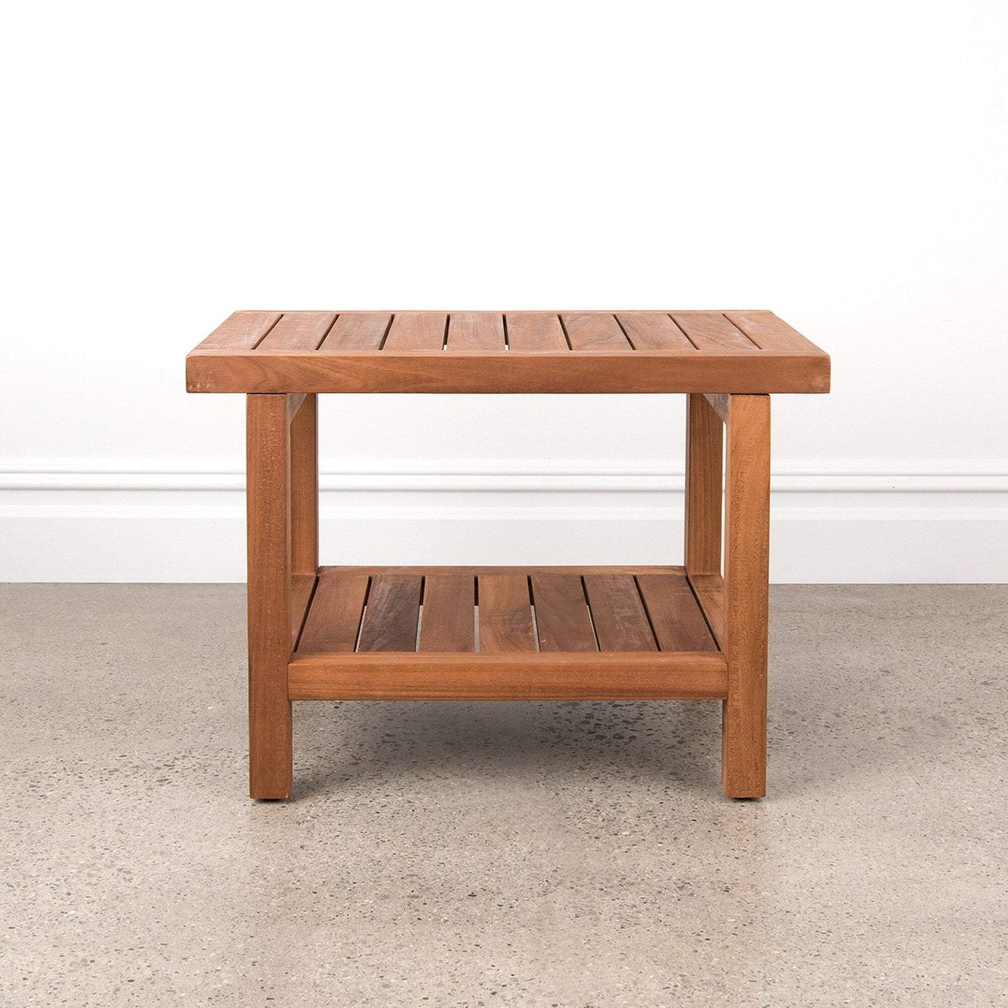 Table/Banc de douche en teck d'Indonésie d'Aurora Home