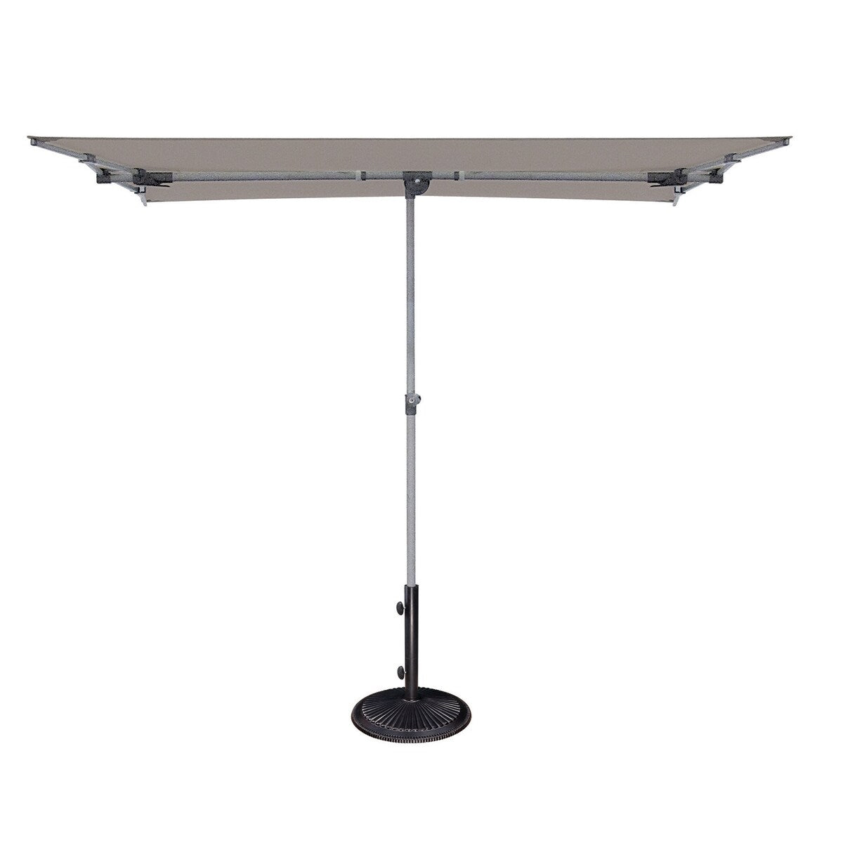 Parasol de balcon rectangulaire SimplyShade Capri de 1,51 m x 2,11 m