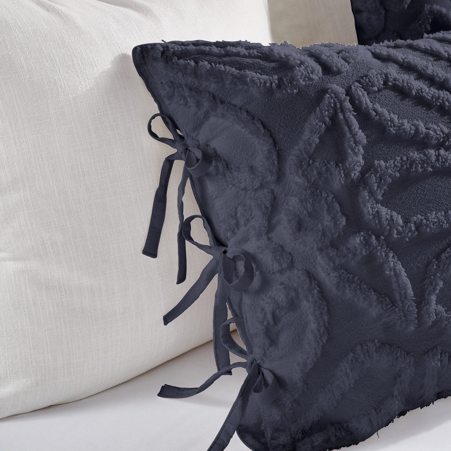 Ensemble de couette à médaillon en chenille Peri Home