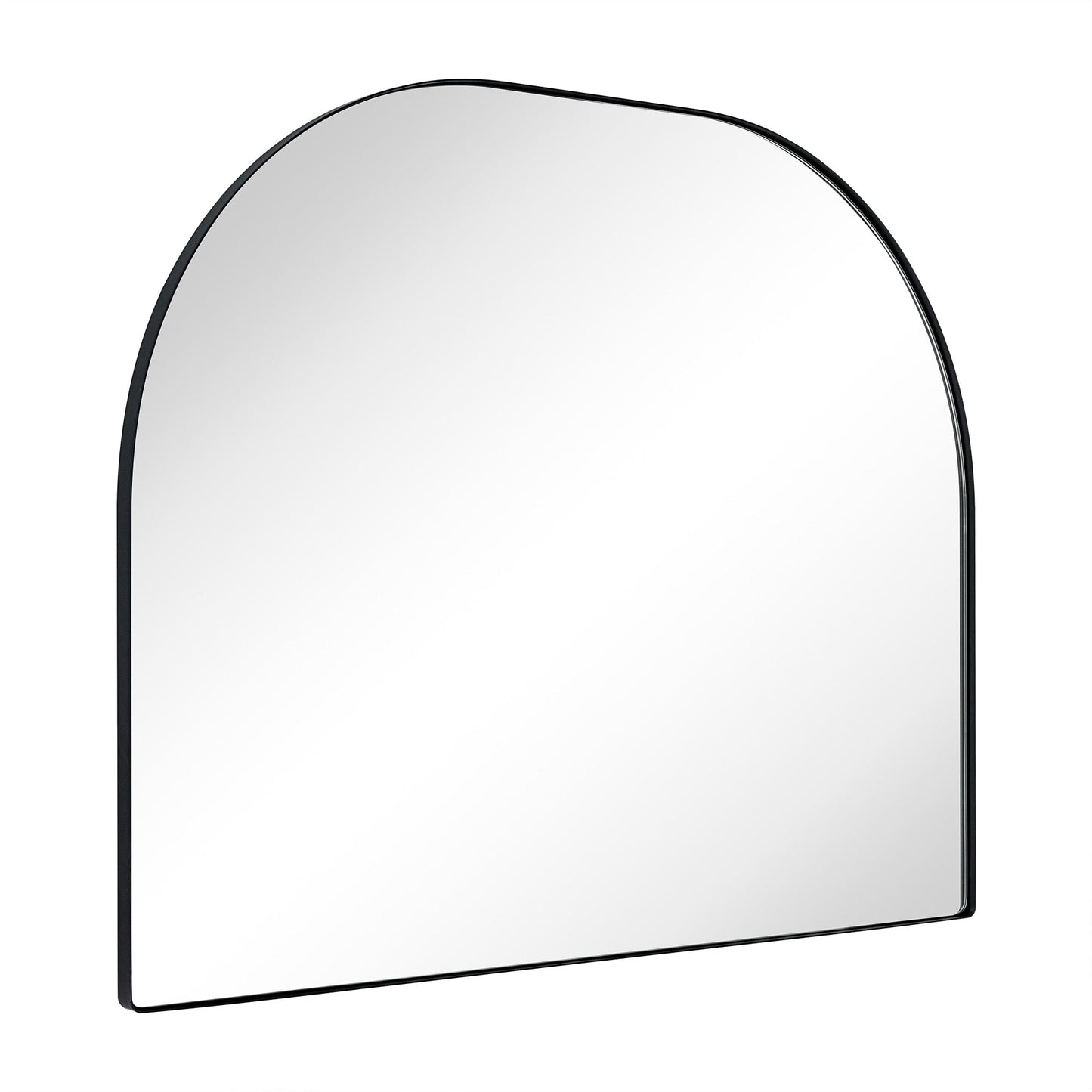 TEHOME Dezerae Grand miroir à arche pour cheminée, 102 cm L x 81 cm H