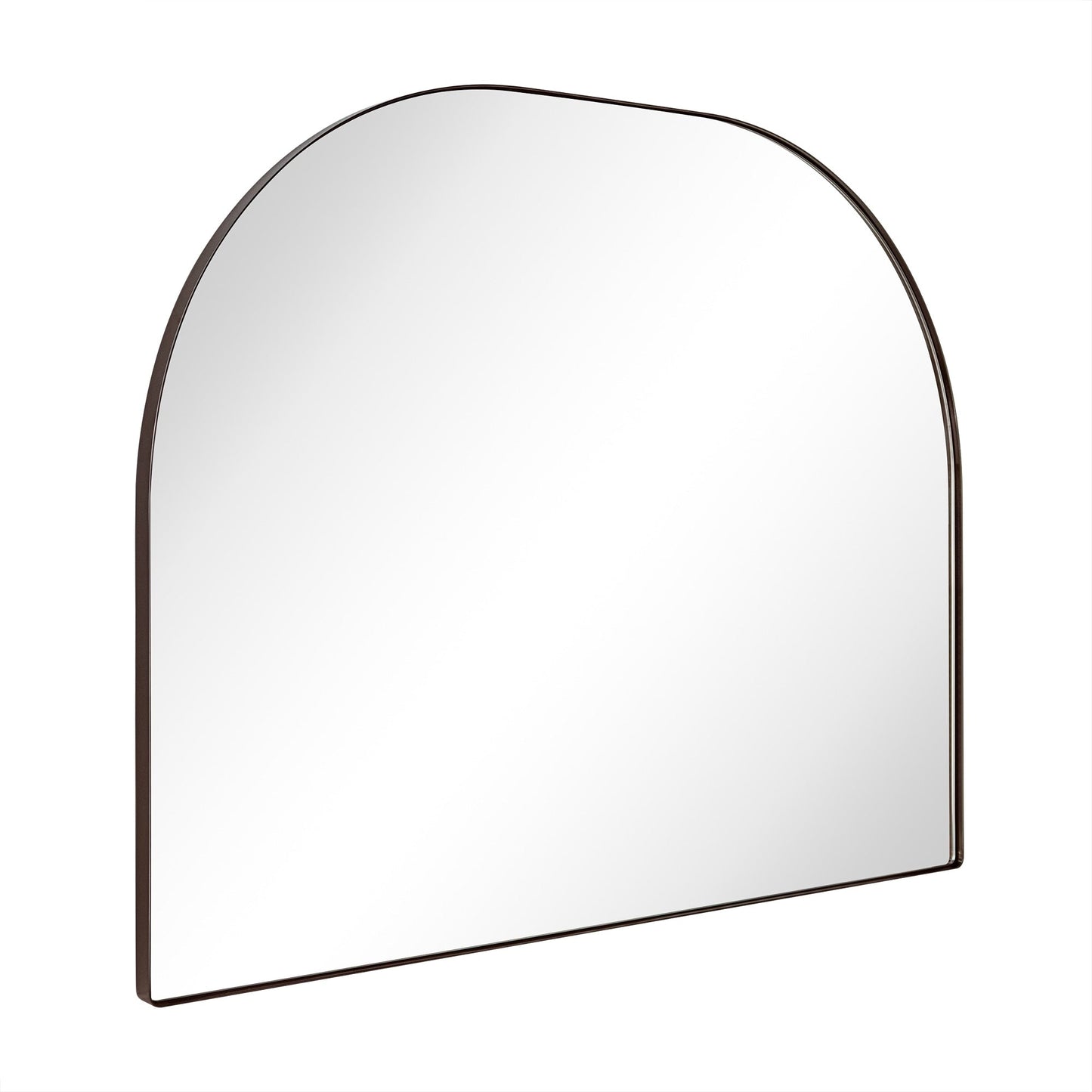 TEHOME Dezerae Grand miroir à arche pour cheminée, 102 cm L x 81 cm H