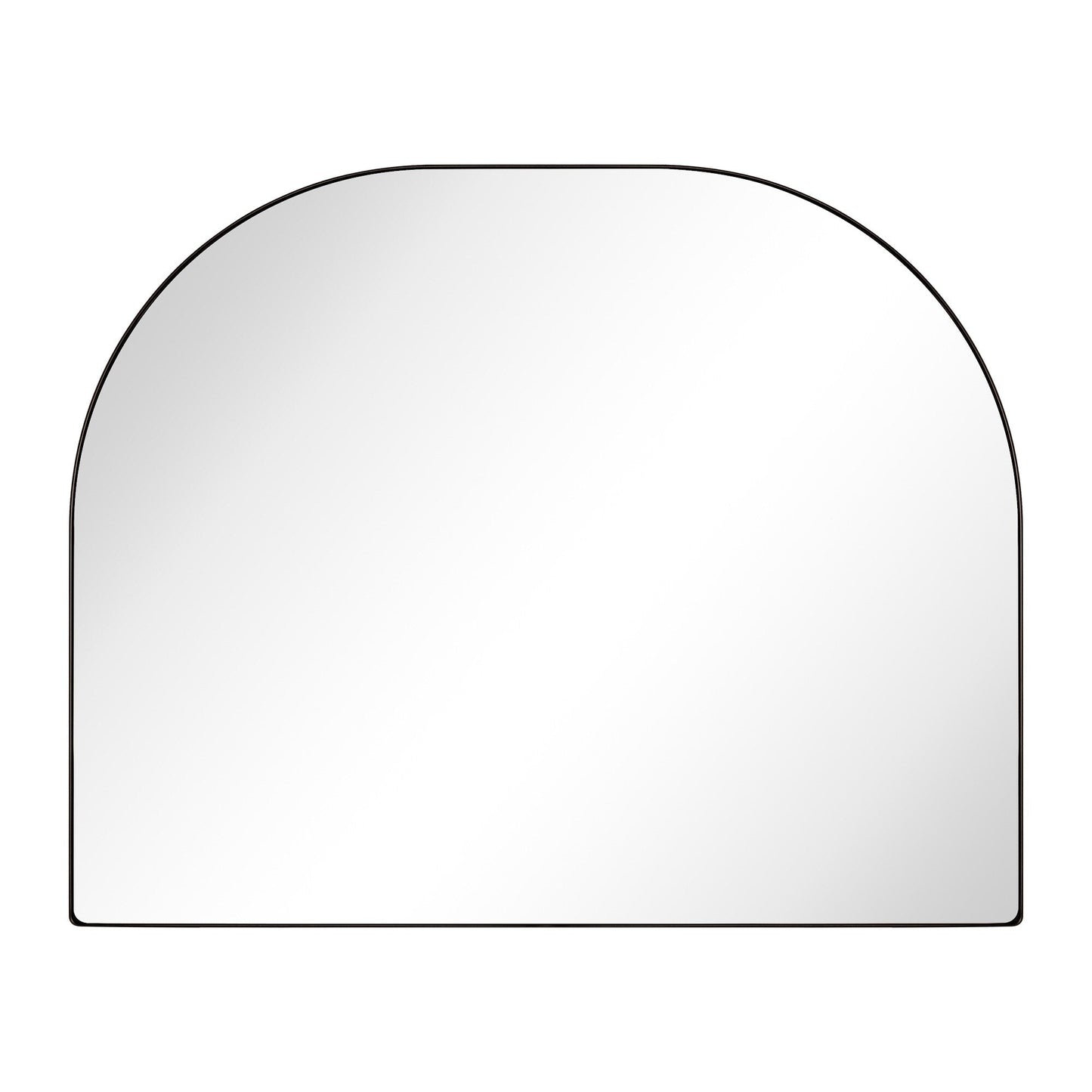 TEHOME Dezerae Grand miroir à arche pour cheminée, 102 cm L x 81 cm H