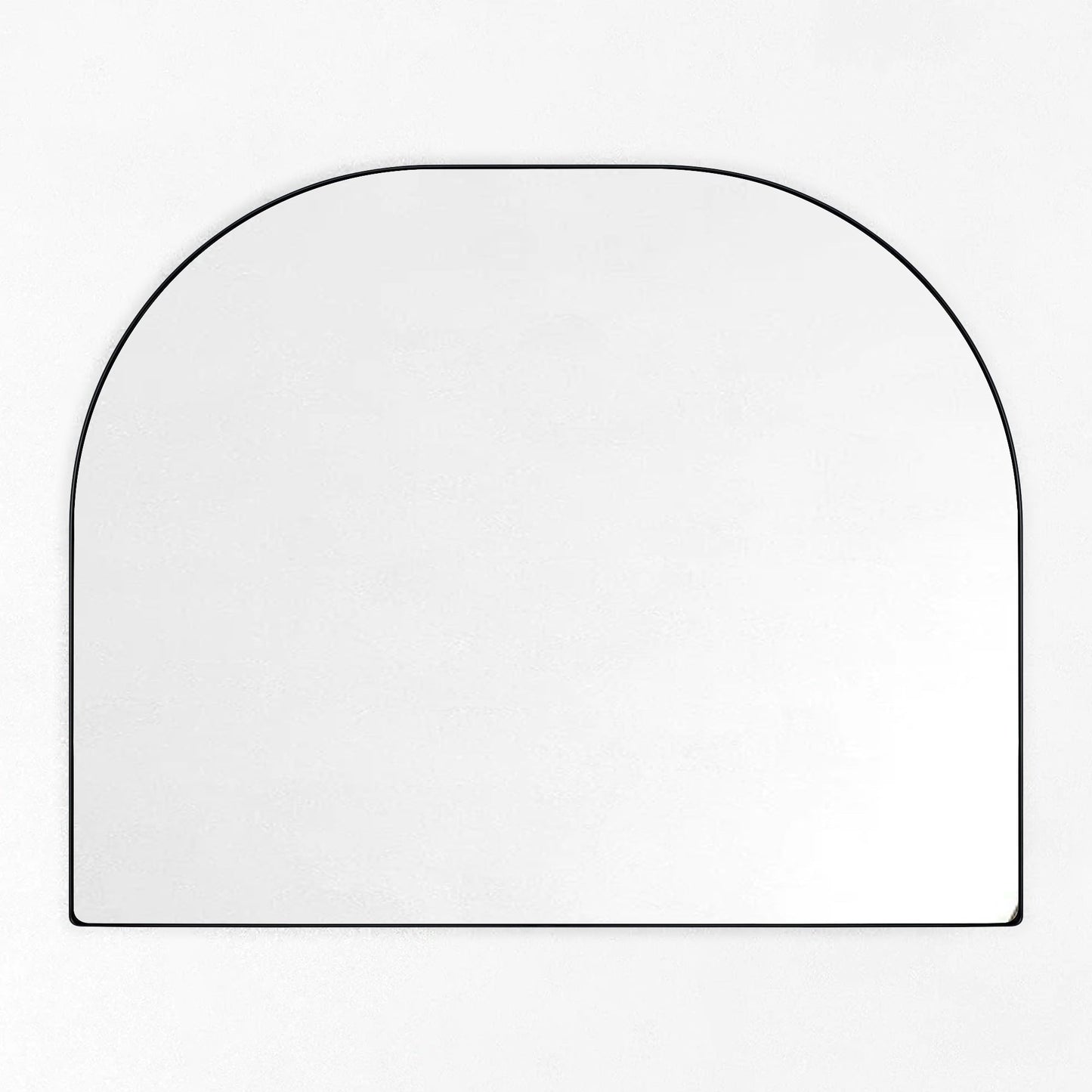 TEHOME Dezerae Grand miroir à arche pour cheminée, 102 cm L x 81 cm H