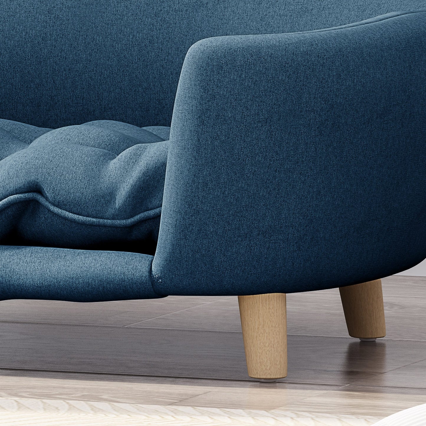 Couchon pour animal de compagnie en tissu Ferncliffe, style milieu de siècle, de Christopher Knight Home