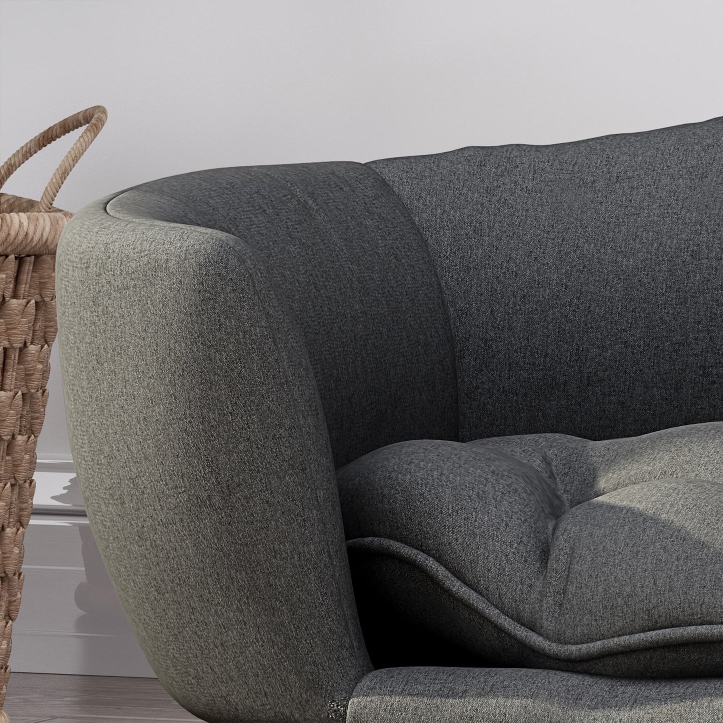 Couchon pour animal de compagnie en tissu Ferncliffe, style milieu de siècle, de Christopher Knight Home