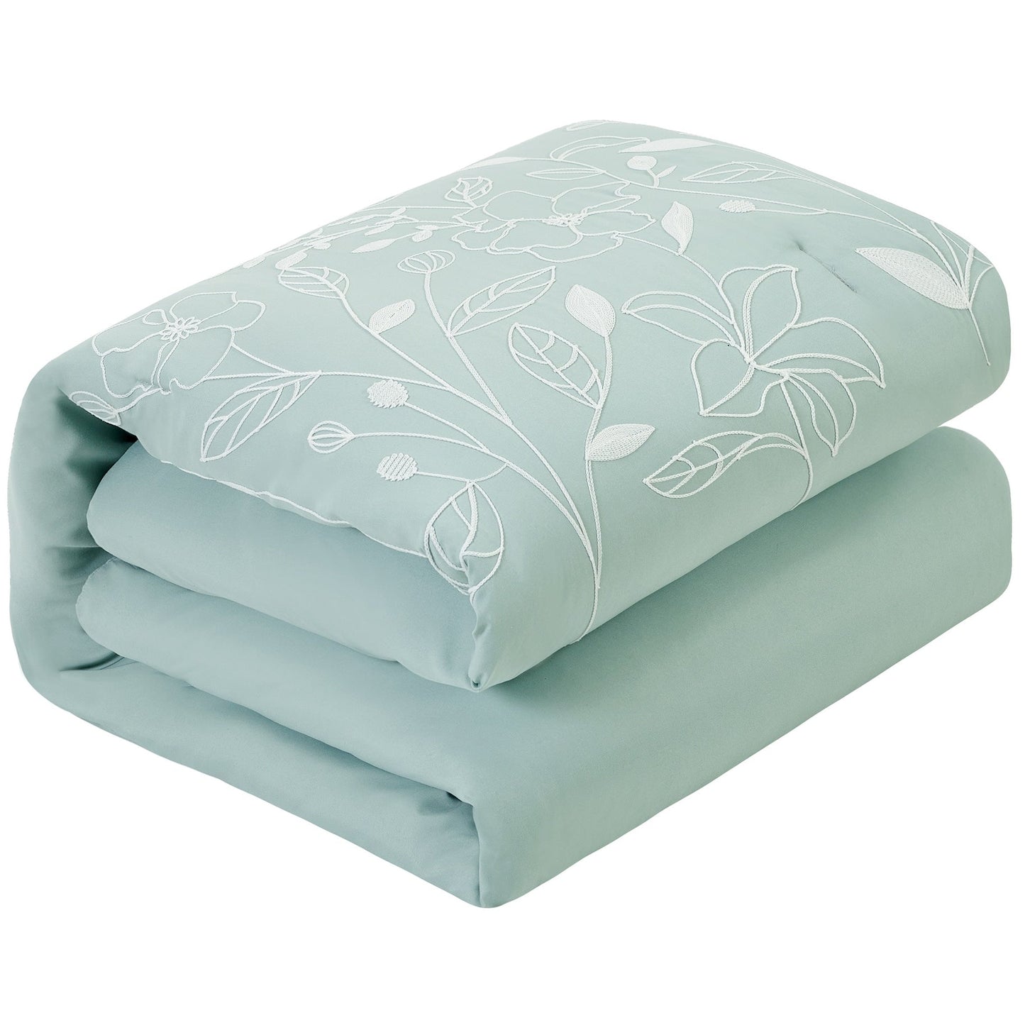 Ensemble de Couette à Motifs Floraux et Botaniques Nanshing Taylor 7 Pièces