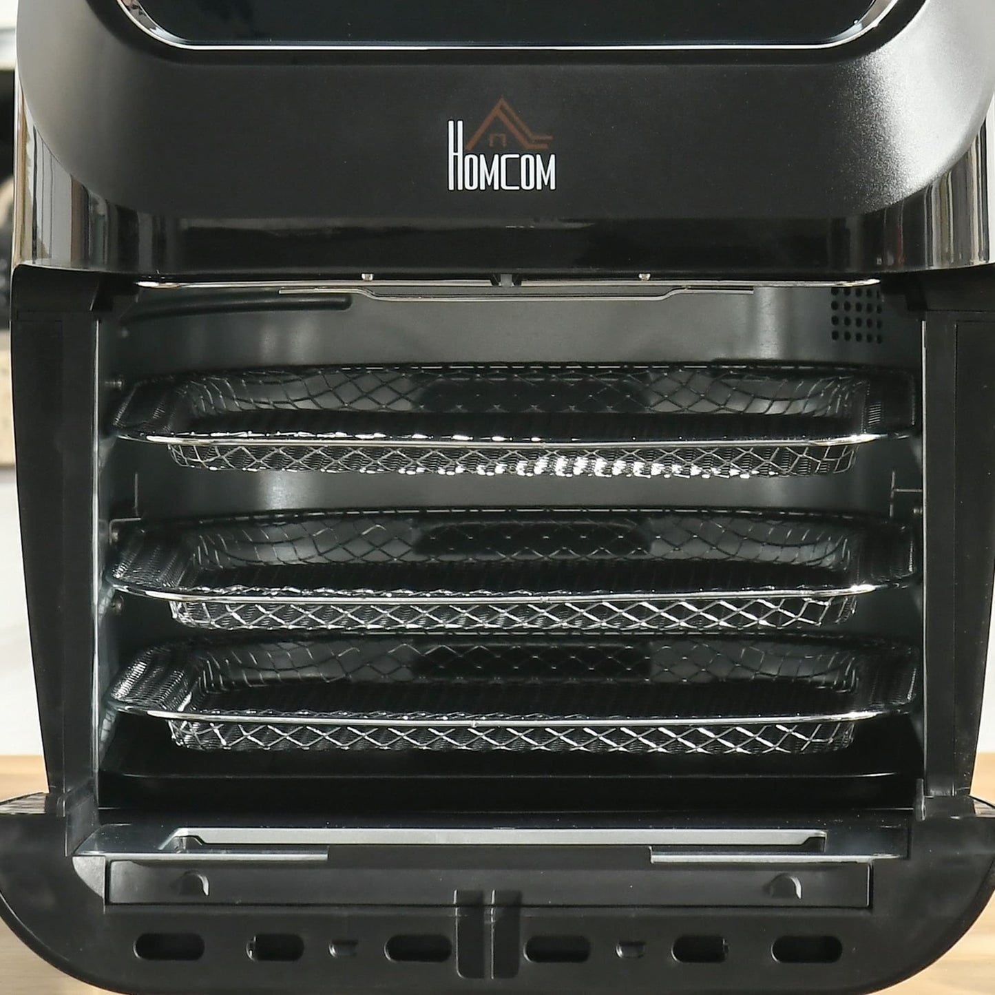 Friteuse sans huile HOMCOM, grand modèle, pour toute la famille, four à poser, cadeau idéal - 12,5 x 13,25 x 14,5 pouces