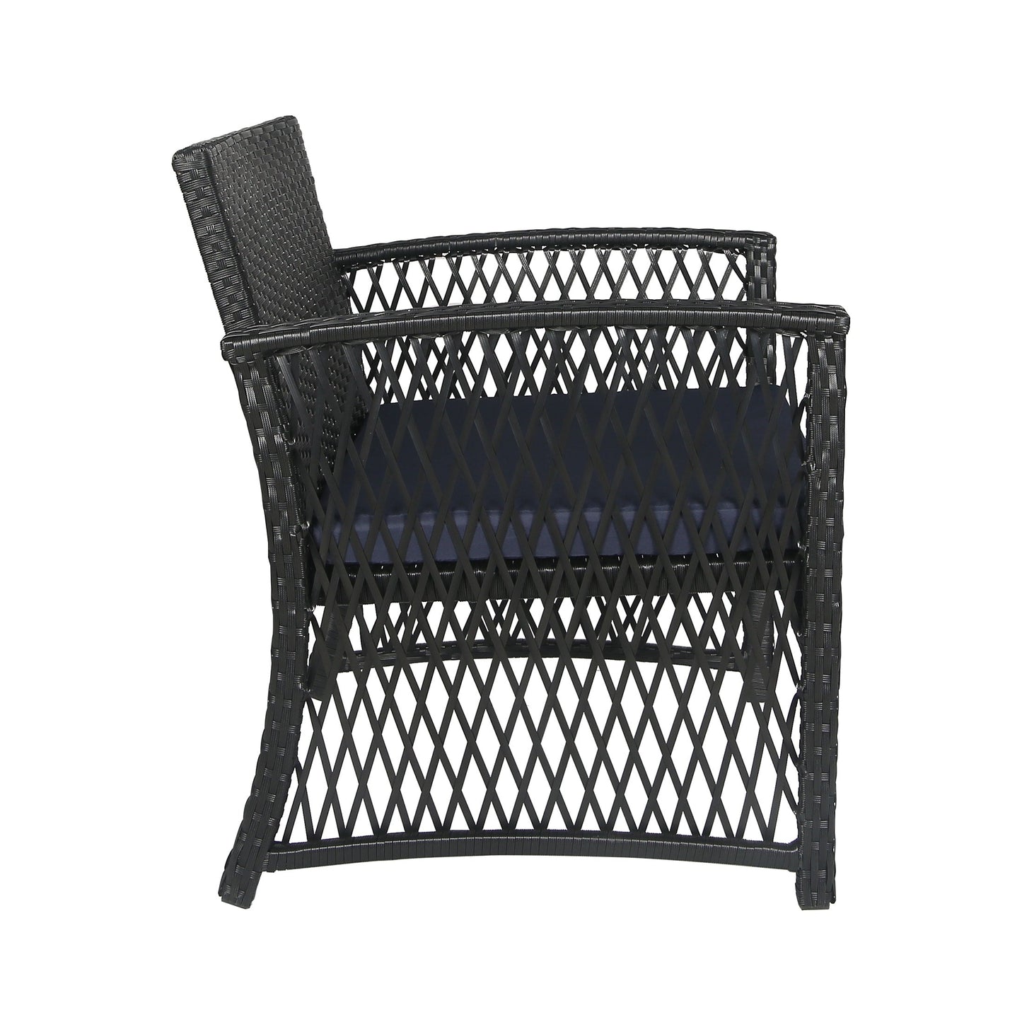 Ensemble de bistro en rotin pour patio Heritage Outdoor, 3 pièces