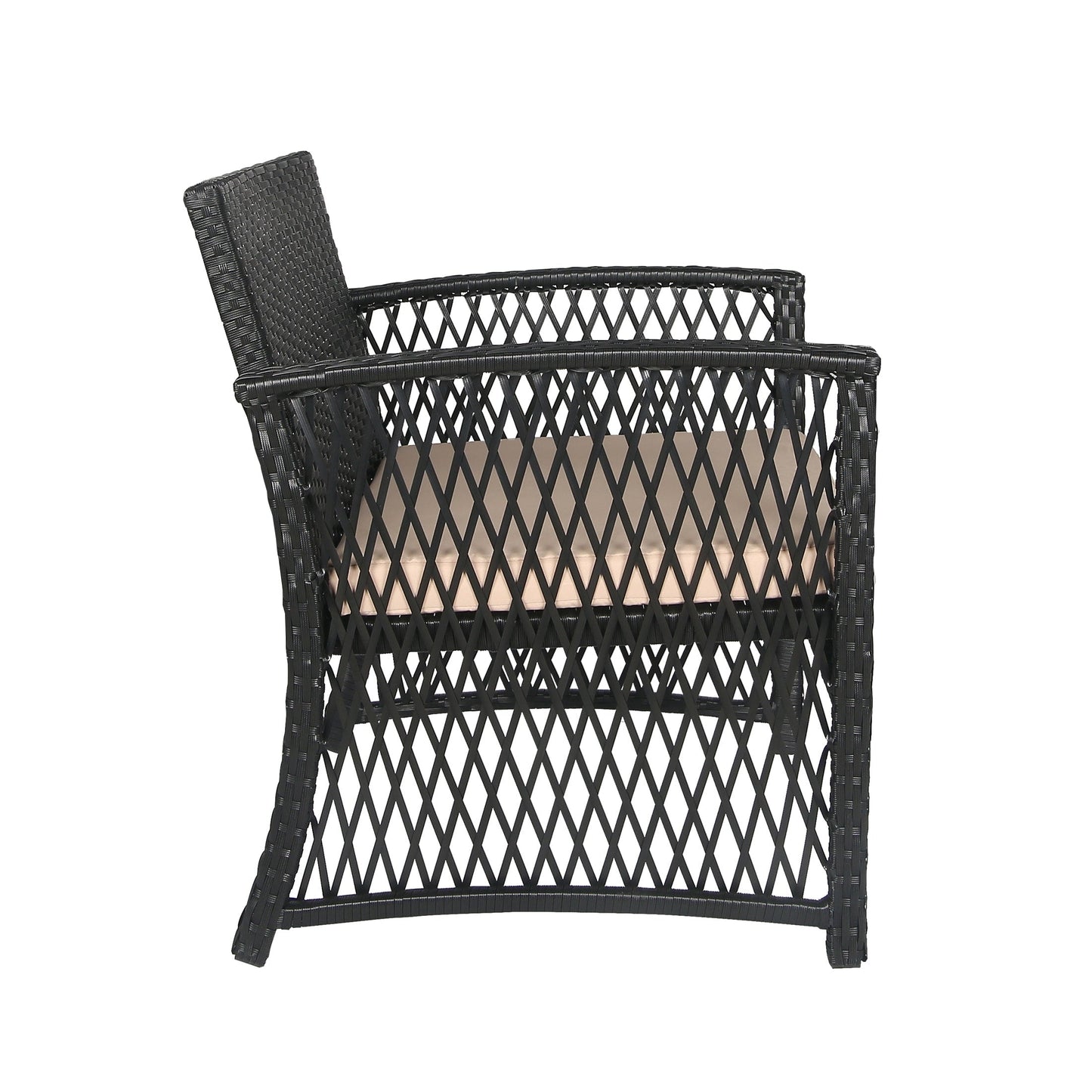 Ensemble de bistro en rotin pour patio Heritage Outdoor, 3 pièces