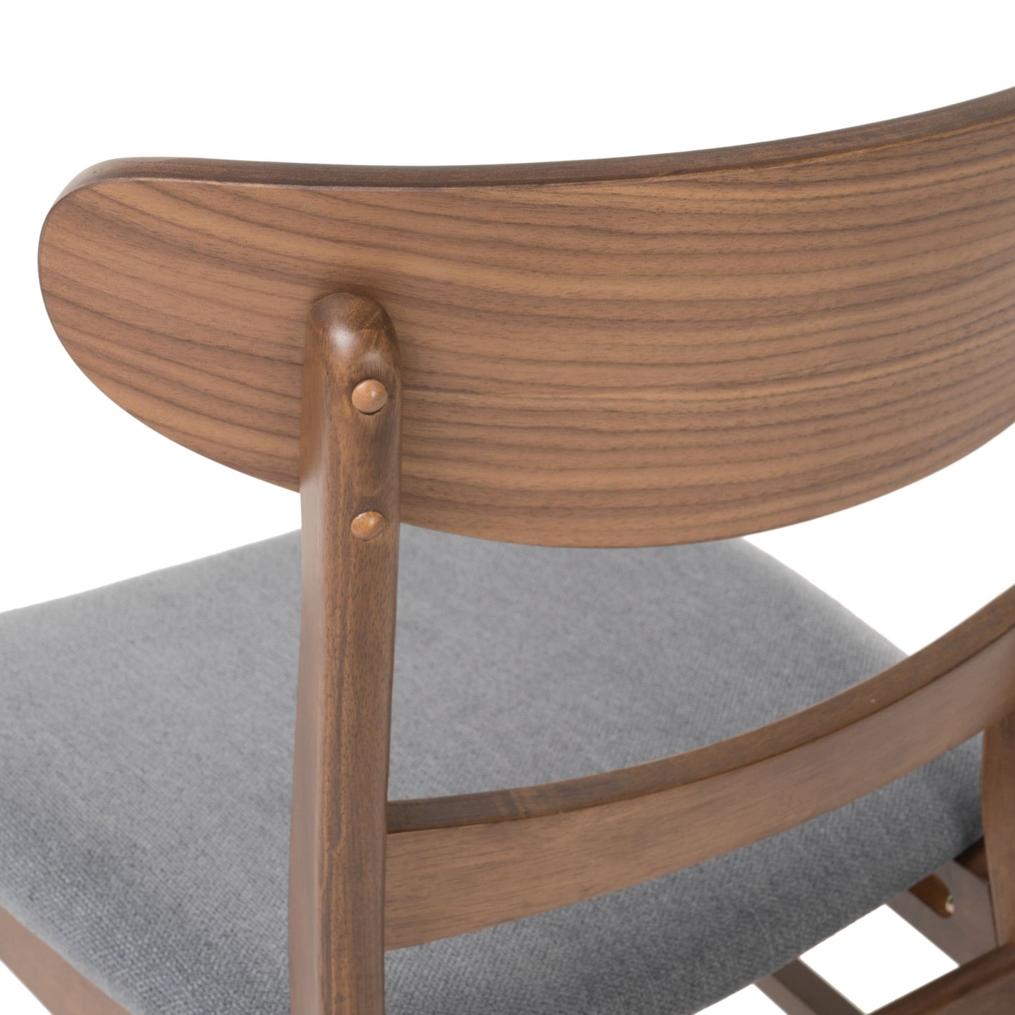 Chaises de salle à manger Idalia, style moderne du milieu du siècle (lot de 4) par Christopher Knight Home