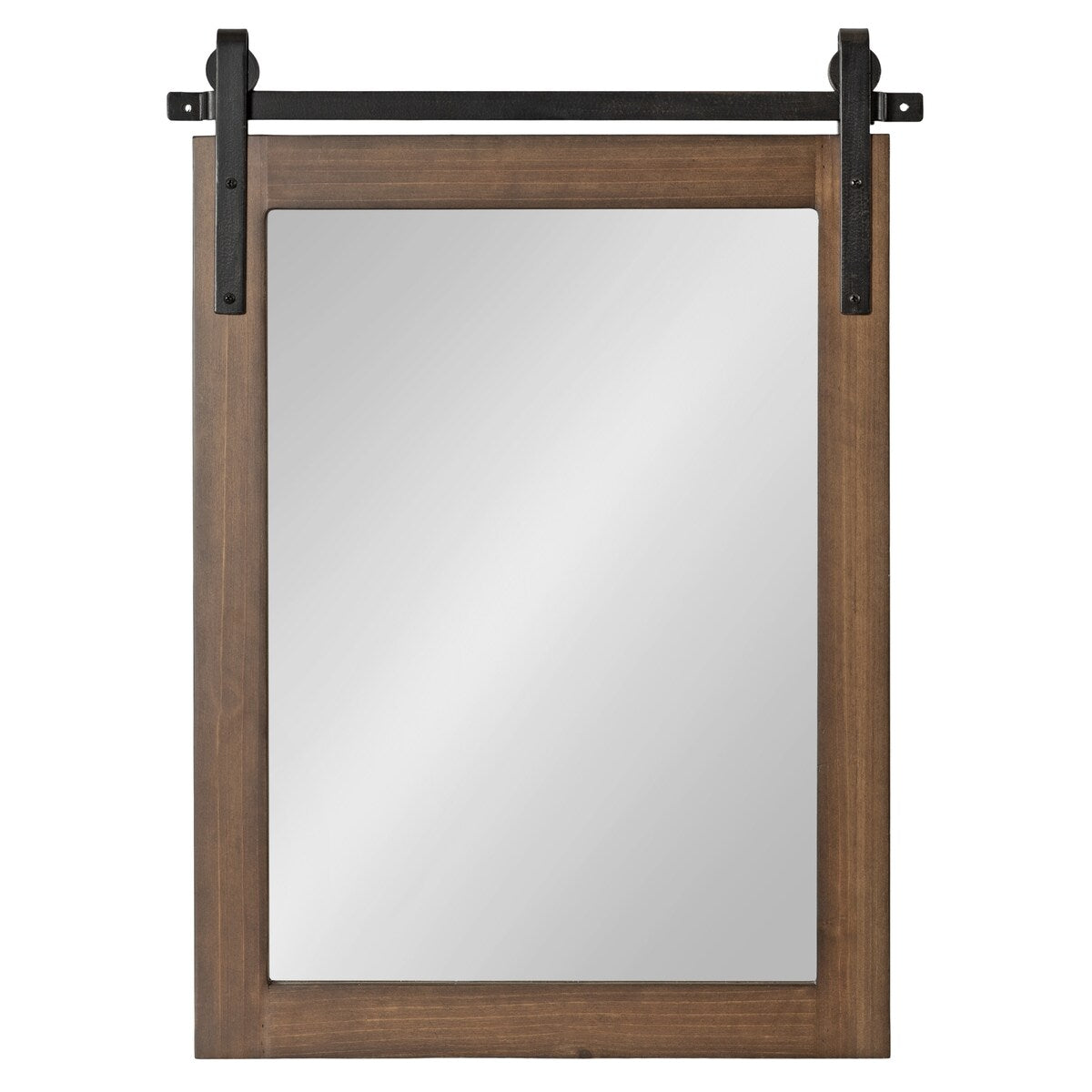 Kate and Laurel Cates Miroir mural rectangulaire rustique