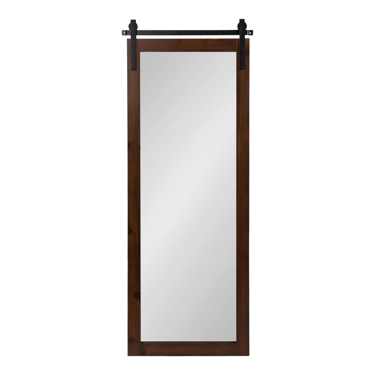 Kate and Laurel Cates Miroir mural rectangulaire rustique
