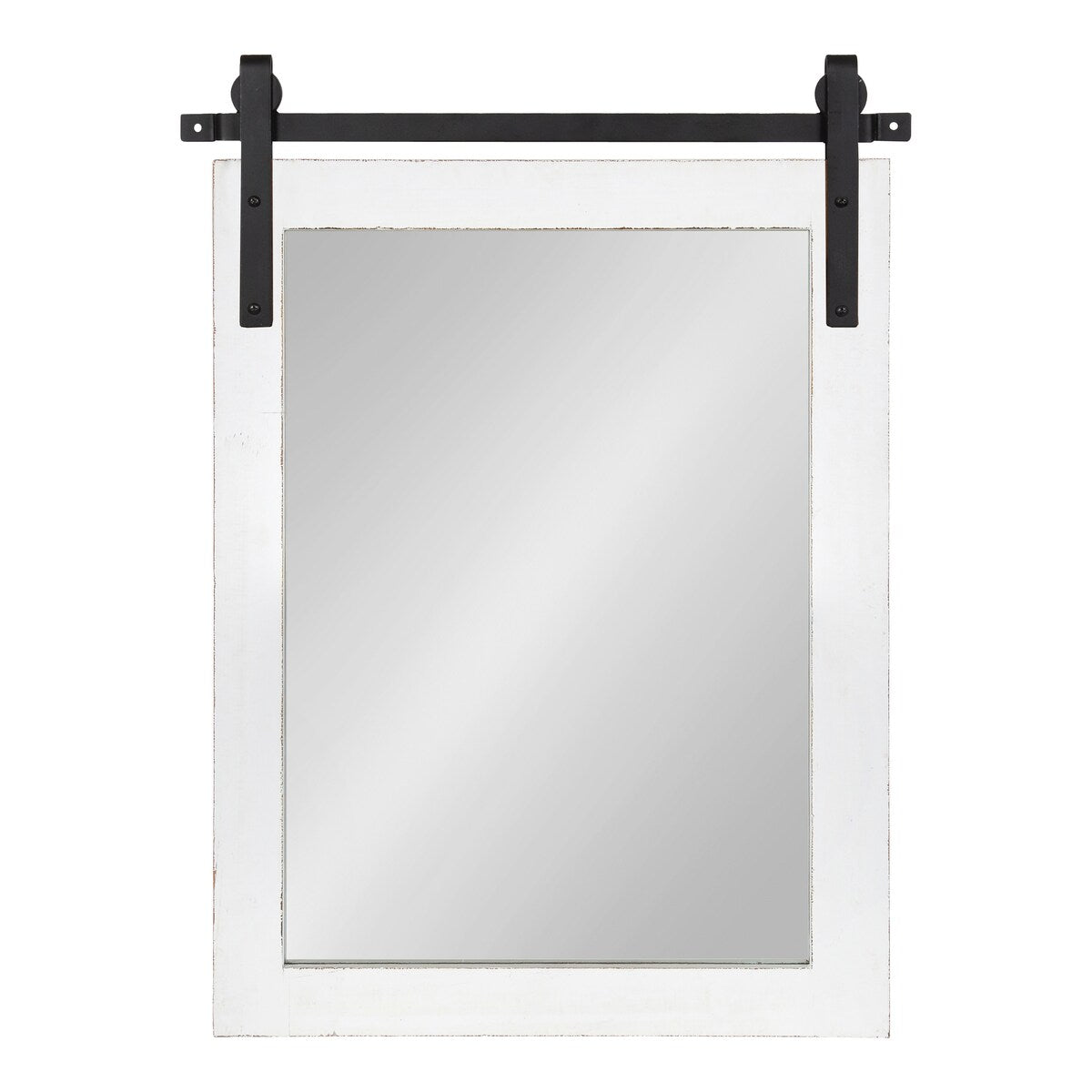 Kate and Laurel Cates Miroir mural rectangulaire rustique