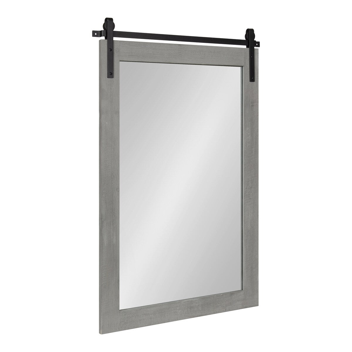 Kate and Laurel Cates Miroir mural rectangulaire rustique