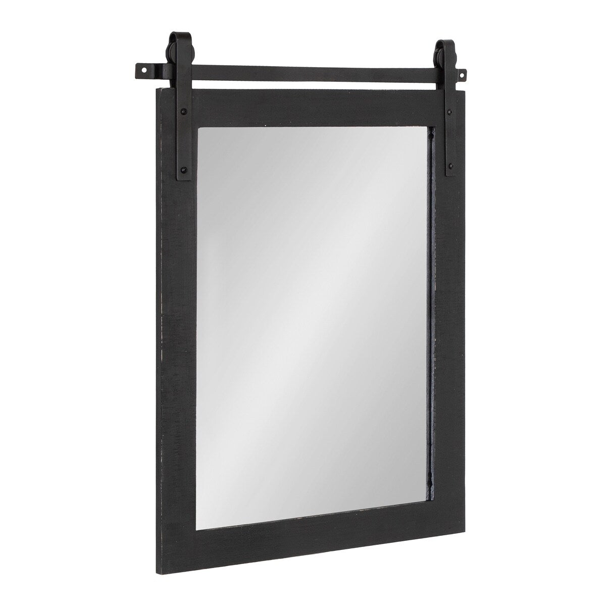 Kate and Laurel Cates Miroir mural rectangulaire rustique