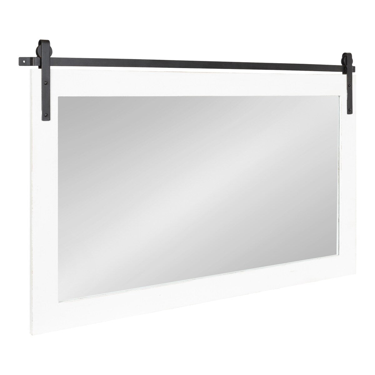 Kate and Laurel Cates Miroir mural rectangulaire rustique