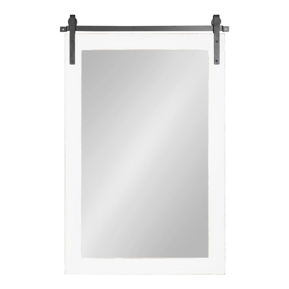 Kate and Laurel Cates Miroir mural rectangulaire rustique