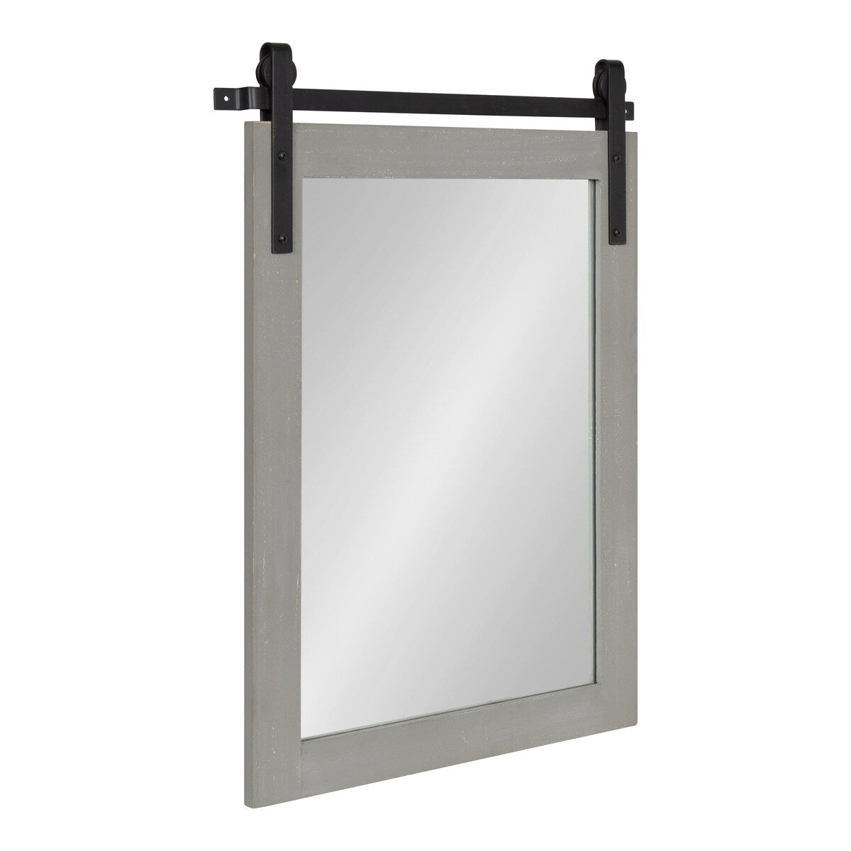 Kate and Laurel Cates Miroir mural rectangulaire rustique