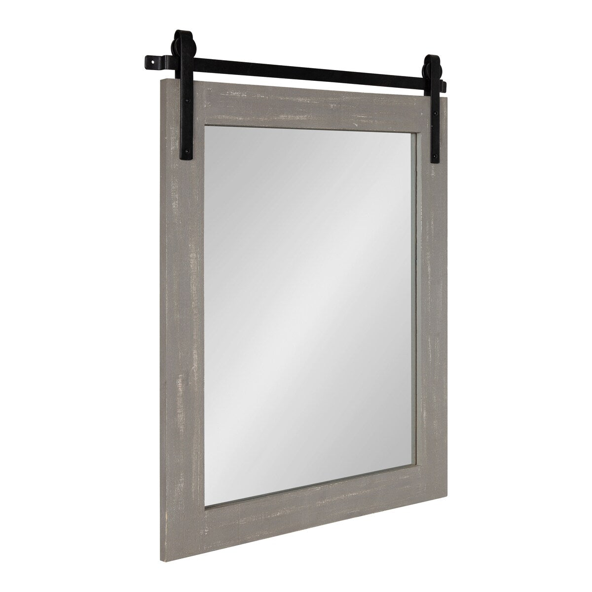 Kate and Laurel Cates Miroir mural rectangulaire rustique