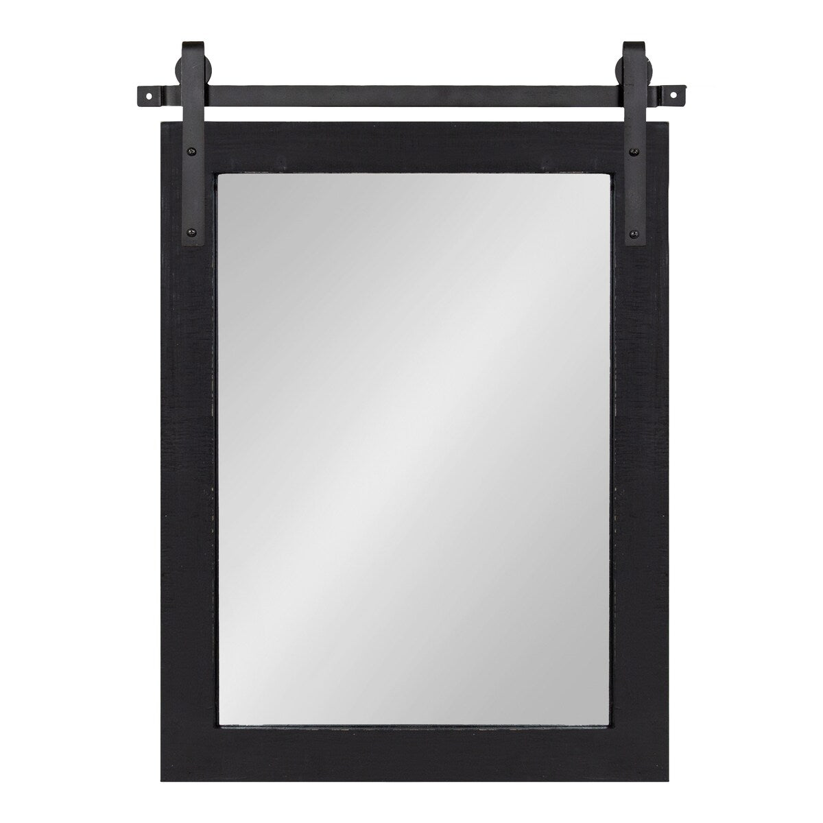 Kate and Laurel Cates Miroir mural rectangulaire rustique