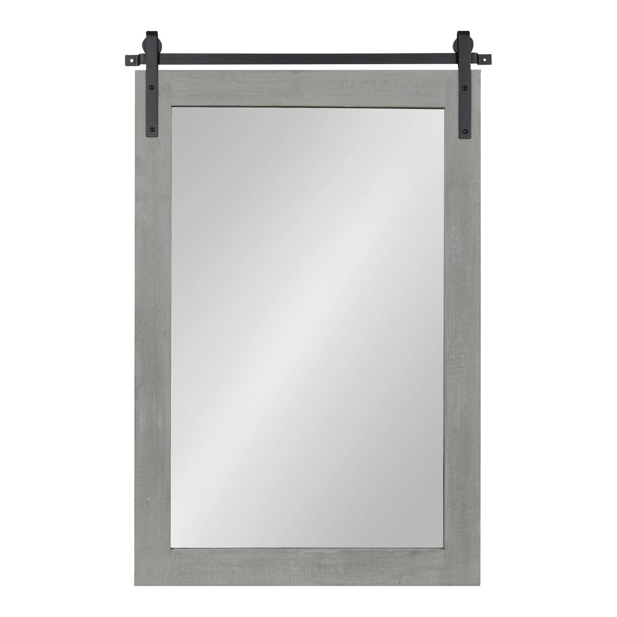 Kate and Laurel Cates Miroir mural rectangulaire rustique