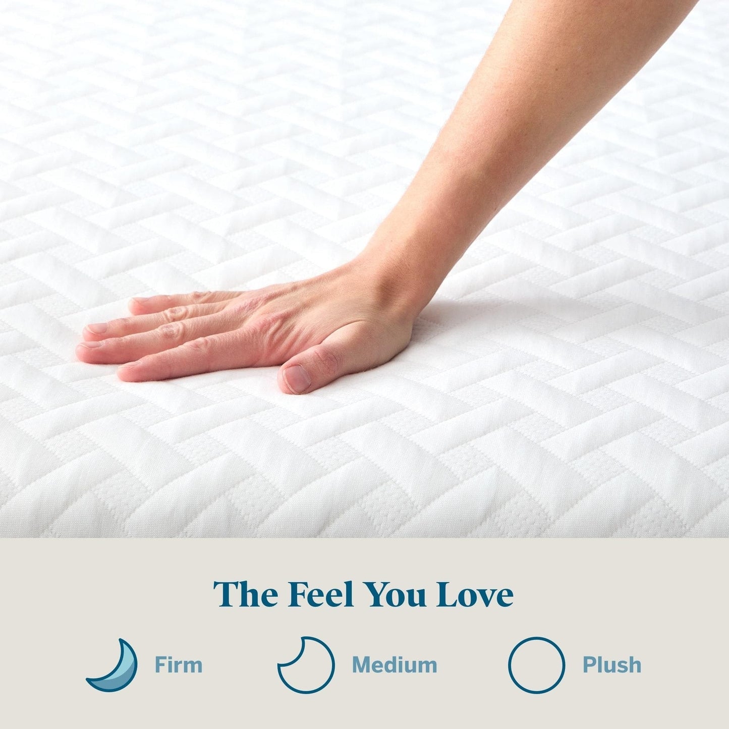 Matelas en mousse à mémoire de forme au gel Lucid Firm de 10 pouces