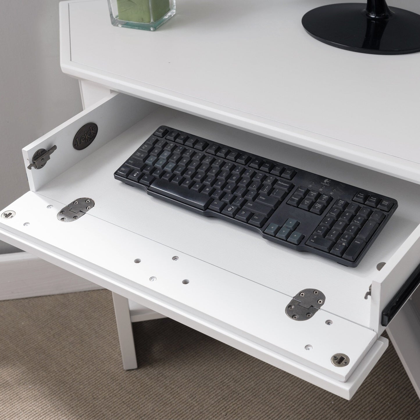 Bureau d'écriture d'angle Mission de Leick Home
