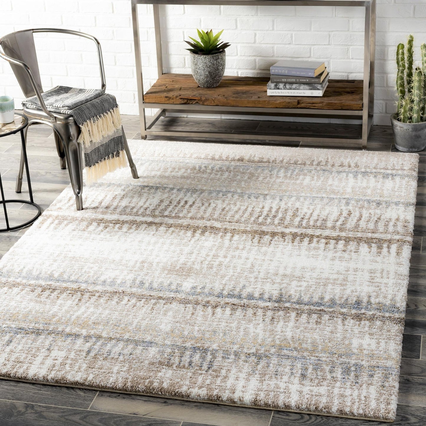 Tapis de sol minimaliste à ombrage Livabliss Portofino.