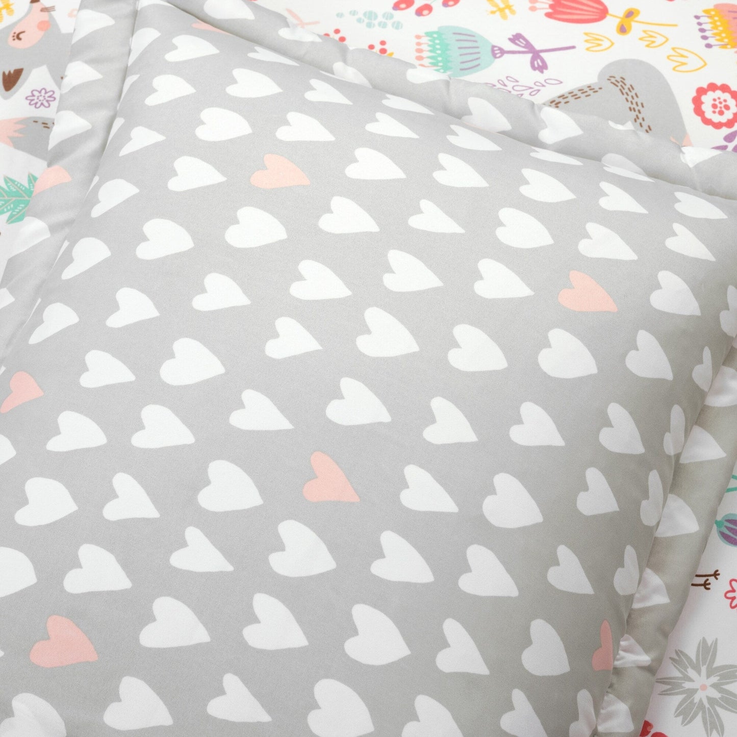 Drap-housse Lush Decor Pixie Fox avec édredon pour enfants "Retour à l'école"