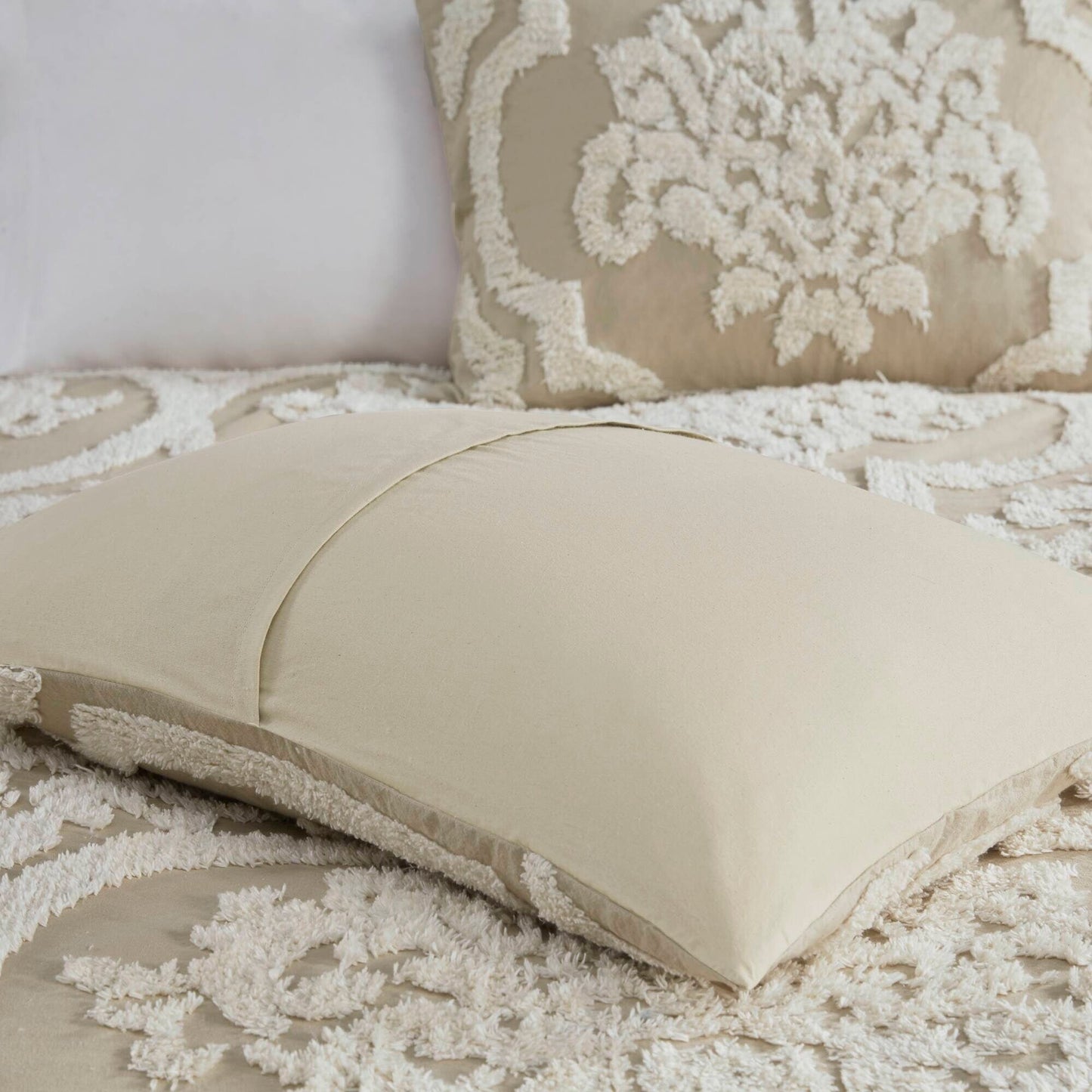 Ensemble de couette en damassé de chenille de coton matelassé Madison Park Aeriela