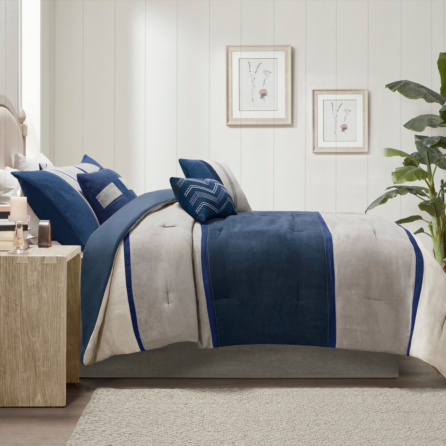 Ensemble de couette Madison Park Hanover 7 pièces