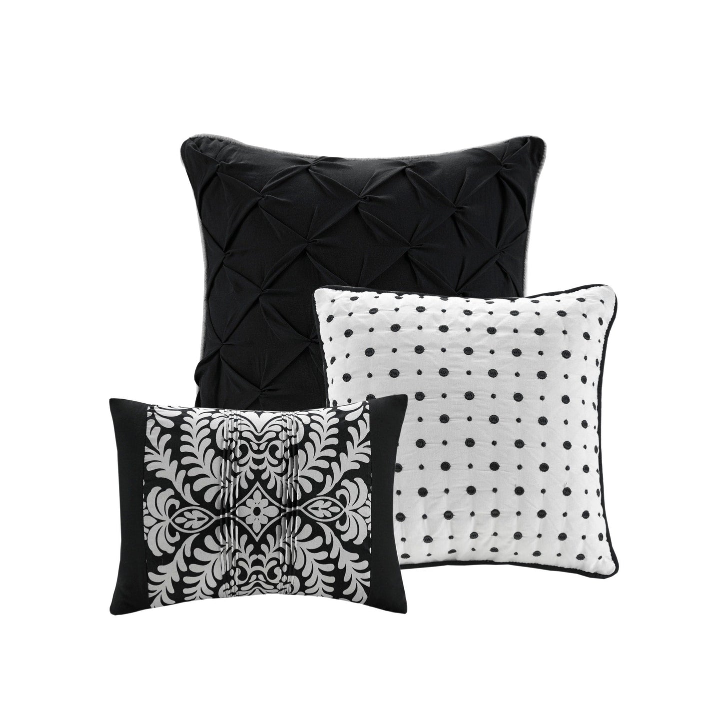 Ensemble de couette imprimée en coton Marcella de Madison Park, 7 pièces