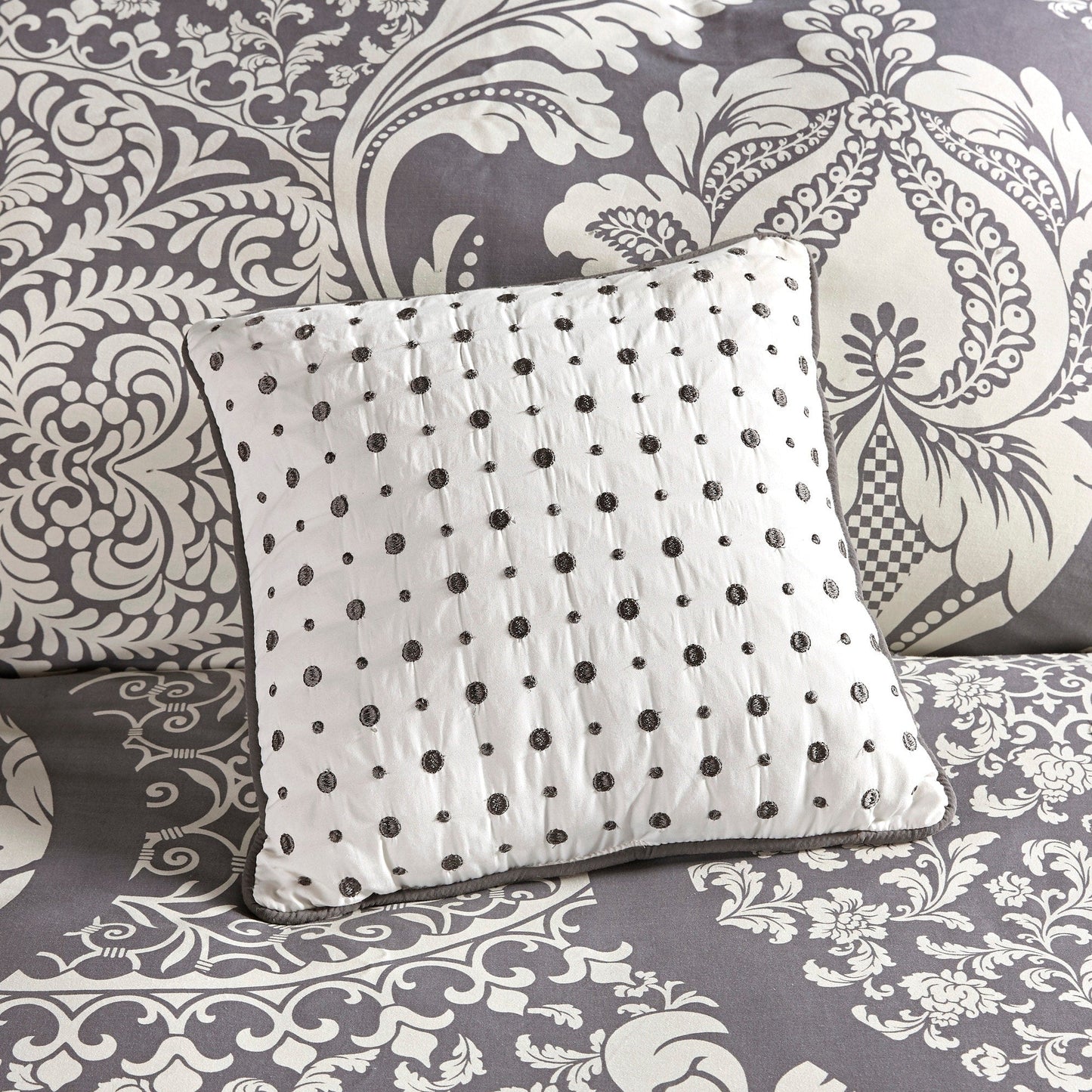 Ensemble de couette imprimée en coton Marcella de Madison Park, 7 pièces